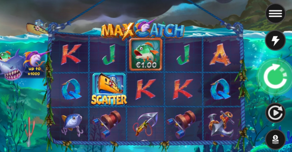 Fishing excitement on screen what is Max Catch 1